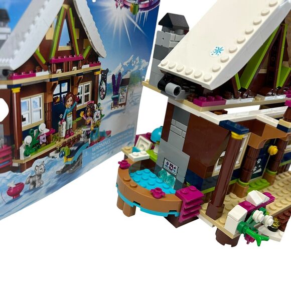 LEGO FRIENDS Snow Resort Chalet 41323 Complete Set With Manual No Box - Picture 5 of 11